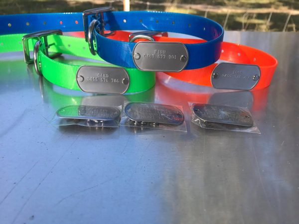Metal Dog Tags (Attach to collars, chestplates and trackers) - Image 4