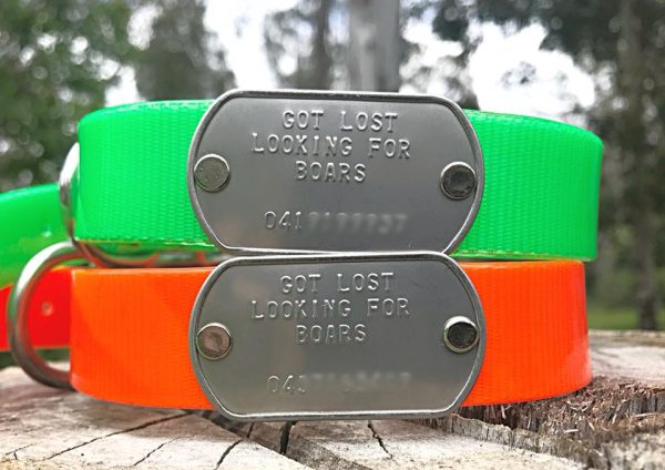 Collar with Tag - Mixed Colors - Aussie Tough - Image 9