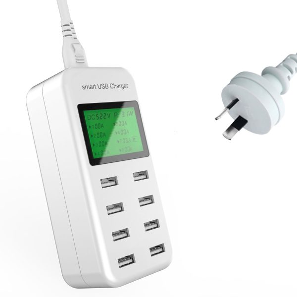 8 PORT - USB WALL CHARGER