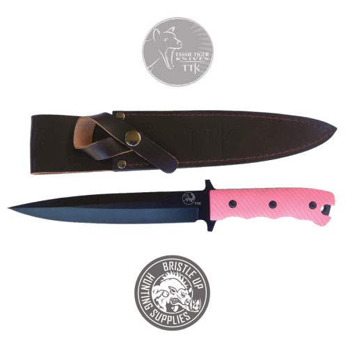 TASSIE TIGER - PINK Pig Sticker