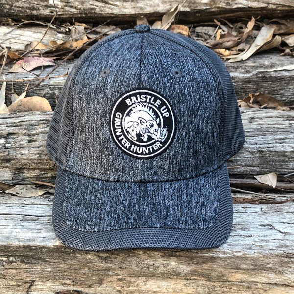 Grey - Bristle Up Cap
