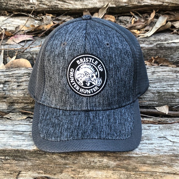 Grey - Bristle Up Cap