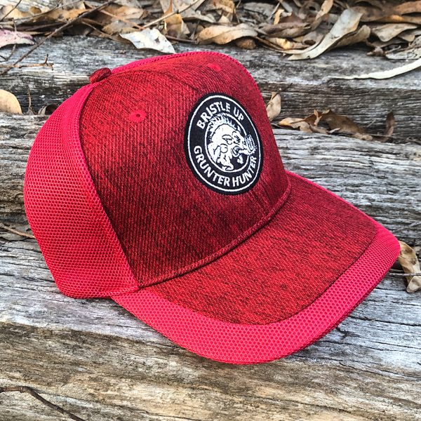 Alternative view of Red - Bristle Up Cap