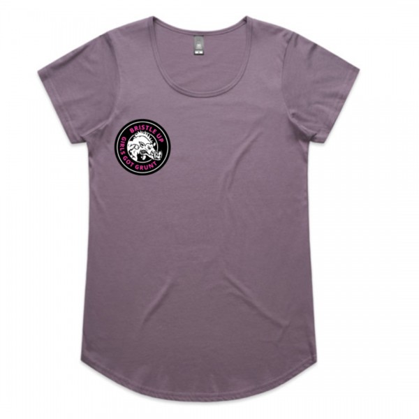 Mauve - Ladies Girls Got Grunt T Shirt - Image 2