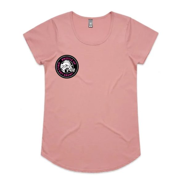 Alternative view of Rose - Ladies Girls Got Grunt T Shirt