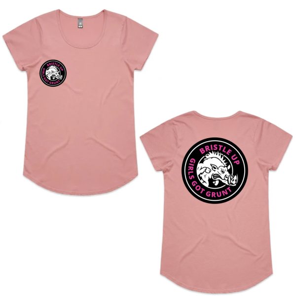 Rose - Ladies Girls Got Grunt T Shirt
