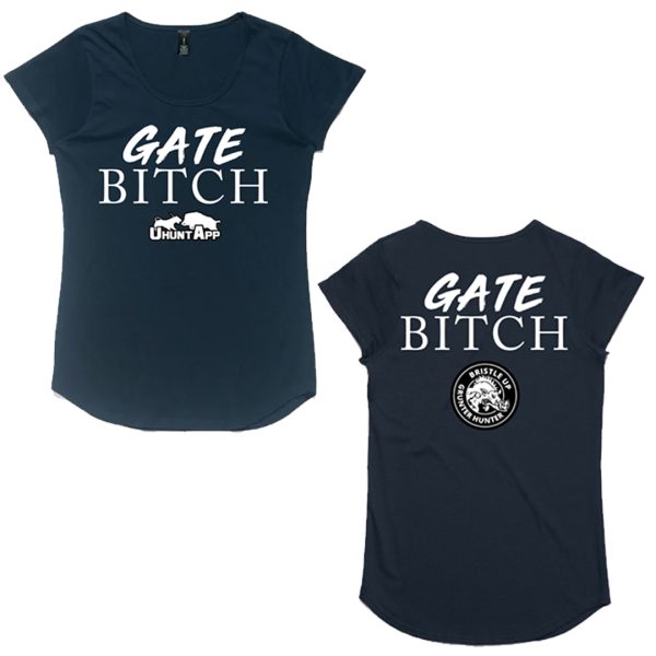 Navy - Ladies Gate Bitch Shirt