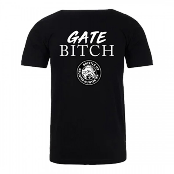 Black – Mens Gate Bitch Shirt - Image 3