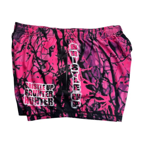 Alternative view of Pink Camo Footy Shorts - Kids & Adults #002