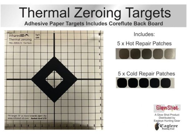 Glow Shot Thermal Target - Zeroing