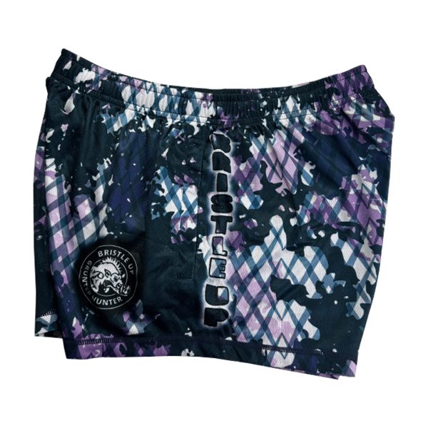 Alternative view of Purple Footy Shorts - Kids & Adults #003