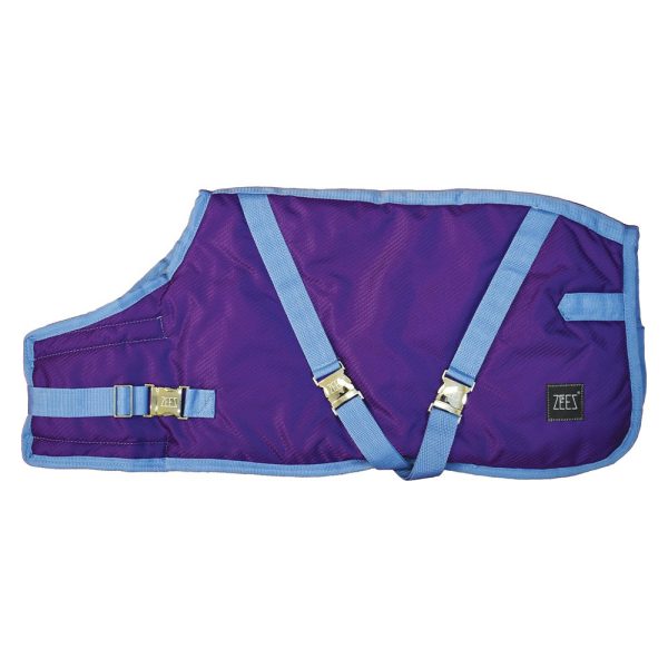 ZeeZ SUPREME Dog Coat Grape Purple / Blue