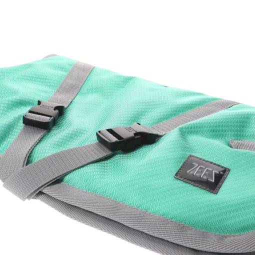 ZeeZ SUPREME Dog Coat GEN 2 Mint Green / Grey - Image 4