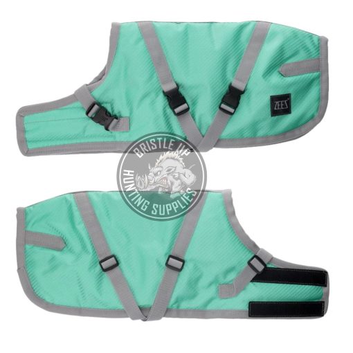 ZeeZ SUPREME Dog Coat GEN 2 Mint Green / Grey