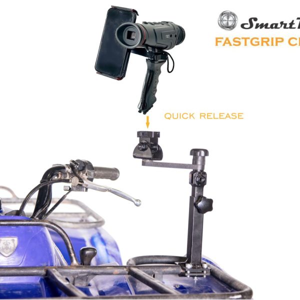 Alternative view of Fast Grip Handle + Phone Mount