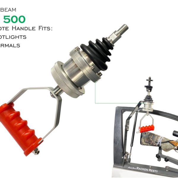 Alternative view of GENUINE Powa Beam RC504 V4 (NEW) - Quick Draw Remote Handle w Thermal Compatibility
