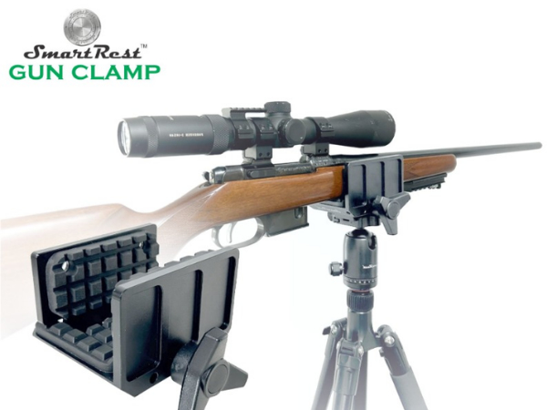 SmartRest Tripod + Ball Head + GUN CLAMP - Image 15