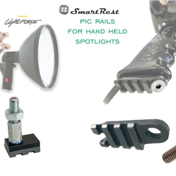 SmartRest Rail - Hand Held Spotlights