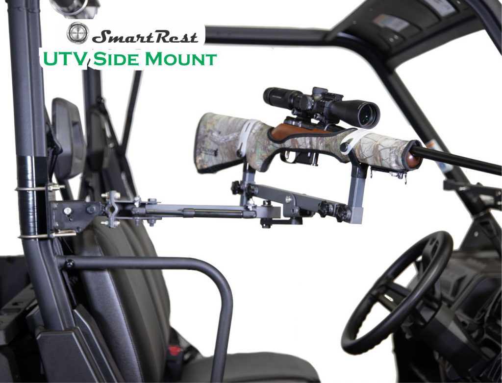 SmartRest UTV Side Mount Gun Rack BRISTLE UP