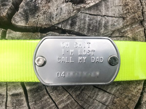 Custom Made Metal Dog Tag by itself (Attach to your own collar) - Image 5