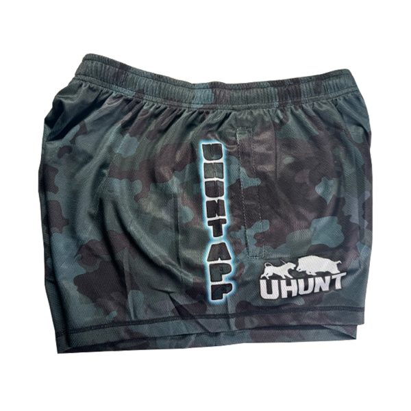 Alternative view of Black Camo Footy Shorts - Kids & Adults #006