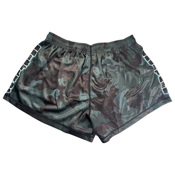 Black Camo Footy Shorts - Kids & Adults #006 - Image 5
