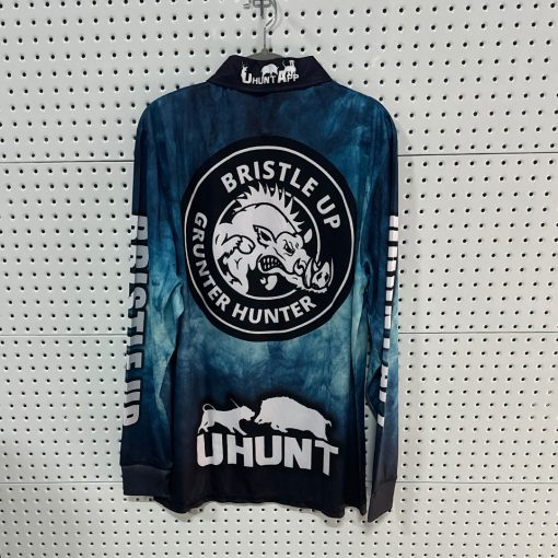 Teal Smoke long sleeve shirt - BU0020 - Image 2
