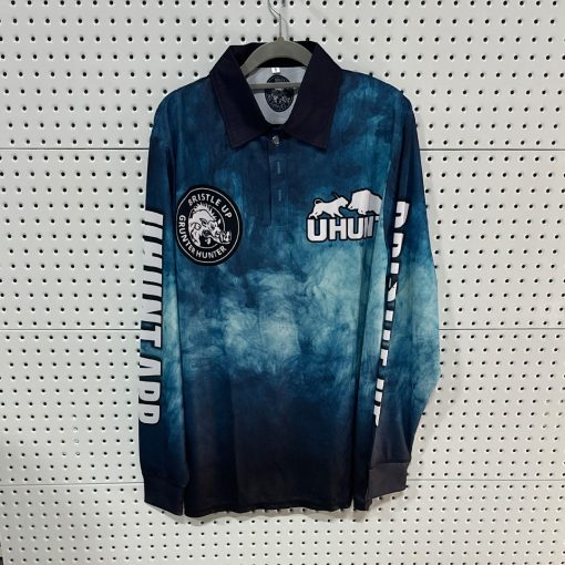 Teal Smoke long sleeve shirt - BU0020