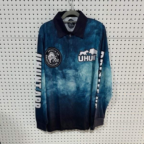 Teal Smoke long sleeve shirt - BU0020