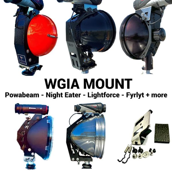 WGIA Thermal Spotlight Brackets V3.0 | Powabeam | Fyrlyt | Night Eater | Long Reach | Light Force - Wild Game Innovations