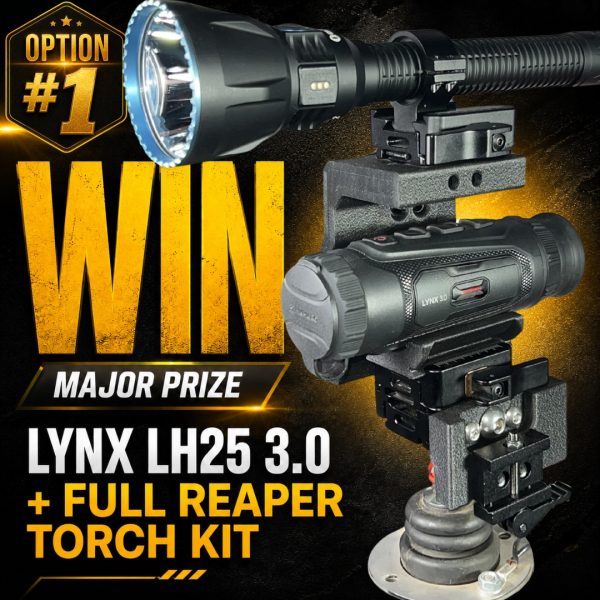 MAY DRAW - WIN LH25 3.0 + Full Reaper Mount Kit OR Garmin 200 + 3x T20