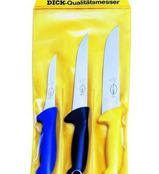 F.Dick ErgoGrip Knife Set, 3pcs - FD-82570-00-0