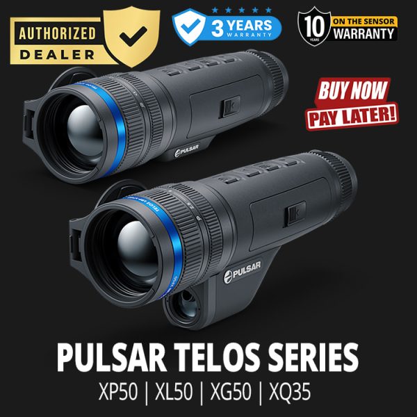 Pulsar Telos XP50 | XL50 | XG50 | XQ35 | LRF & NON LRF Thermal Monocular