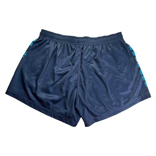 Navy Footy Shorts - Kids & Adults #005 - Image 6