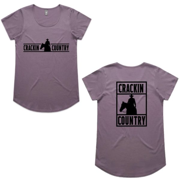 Mauve – Crackin Country Shirt