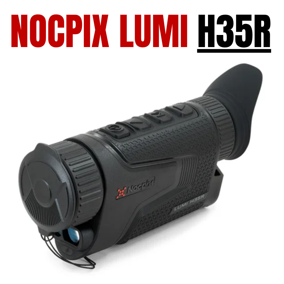 Nocpix Lumi H35R Thermal Monocular - 640x512, 18mK, 35mm LRF