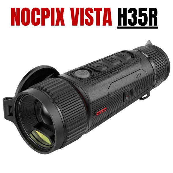 NocPix Vista H35R Thermal Monocular - 640x512, 15mK, 35mm LRF