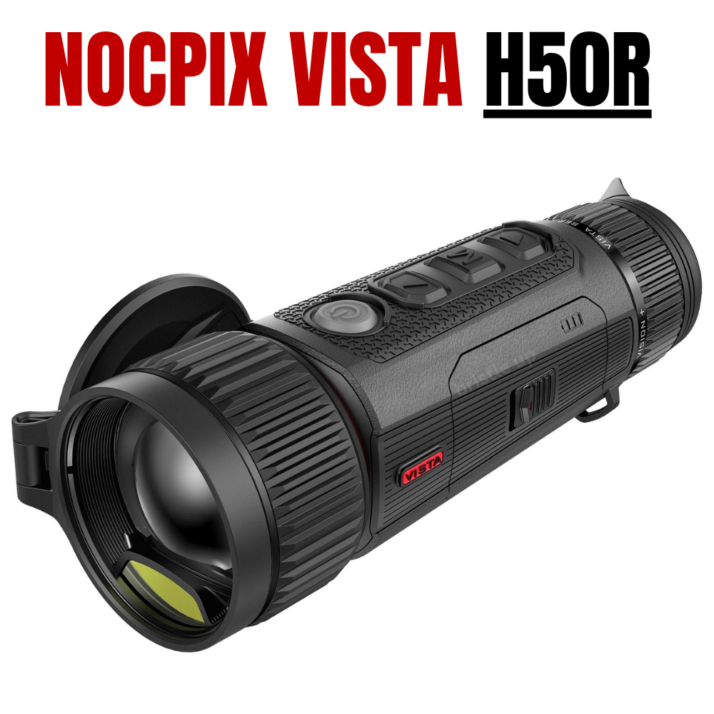 NocPix Vista H50R Thermal Monocular - 640x512, 15mK, 50mm LRF