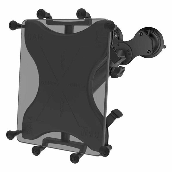 Ram X-Grip Dual Suction Window Mount for Tablets - Choose 7" - 8" -  9" - 10" - 11" - 12" - 13"