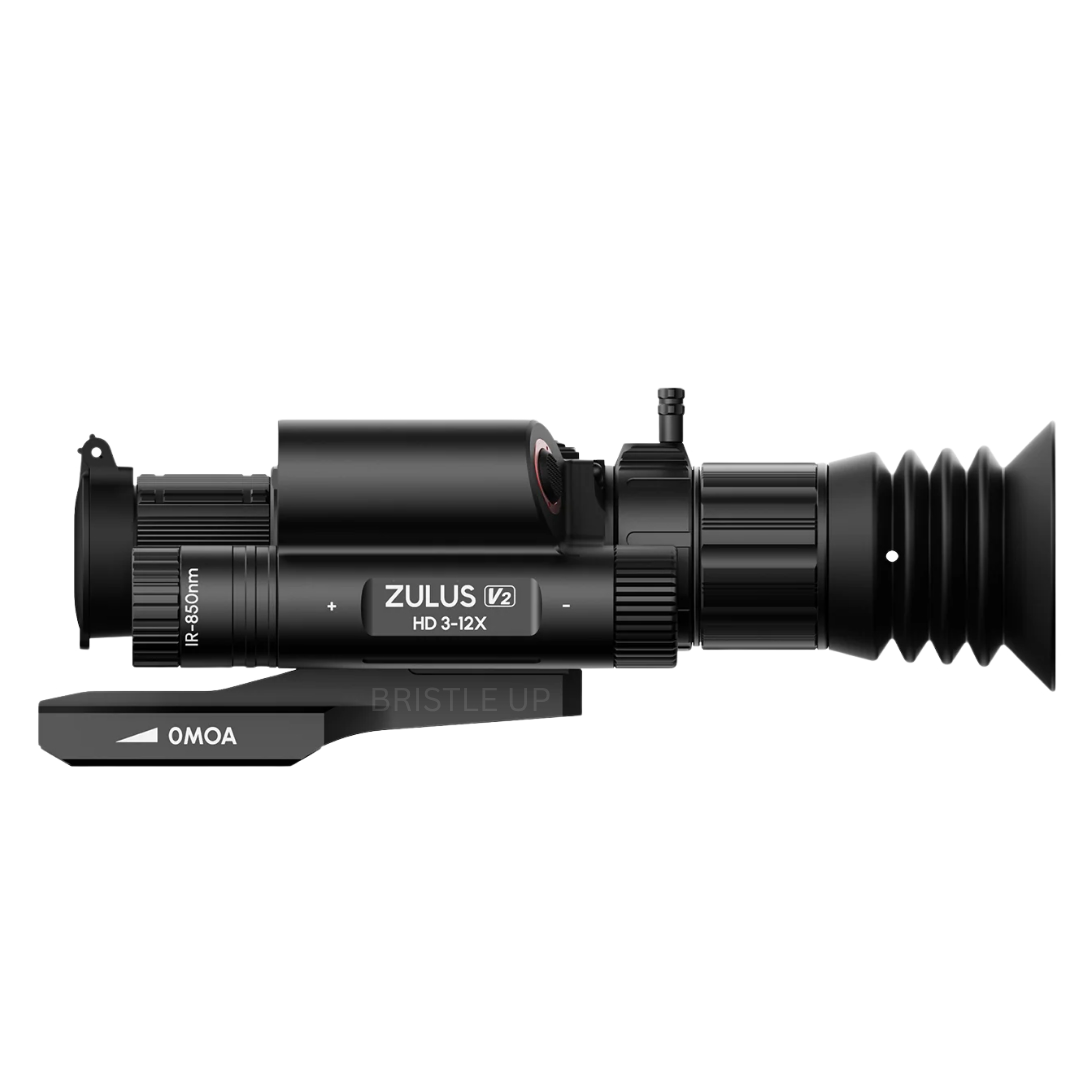 DNT Arken Zulus HD 3-12x Digital Night Vision Scope with Laser Rangefinder (LRF) and Ballistic Calculator | ZHD312R-V2