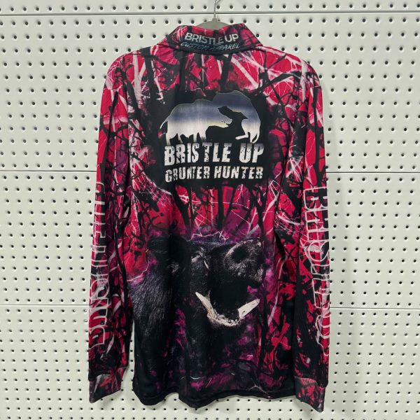 Alternative view of Aussie Girl Pink Camo Long Sleeve Shirt - BU006