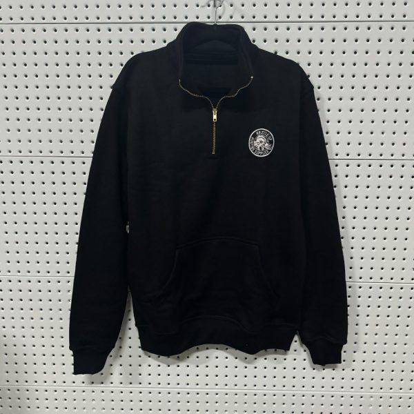 Black Half Zip Jumper
