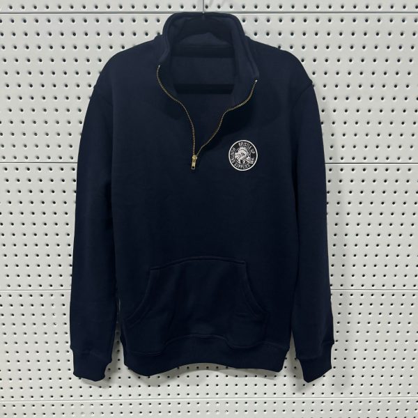 Navy Half Zip Jumper