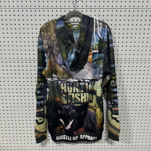 Alternative view of Huntin & fishin Hoodie