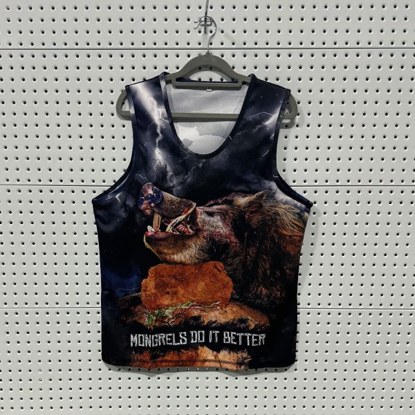 Mongrels Do It Better Singlet - BU009