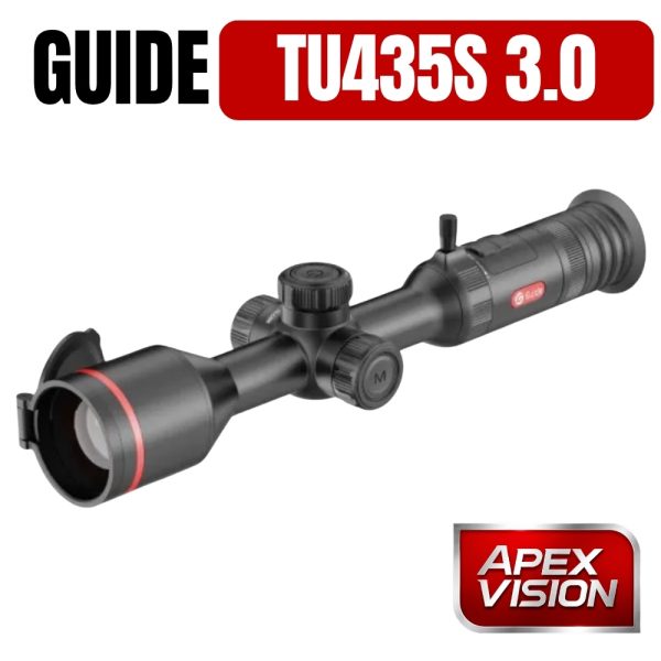 The Guide TU435S 3.0 Apex Vision Thermal Scope - 400x300, 15mK, 35mm