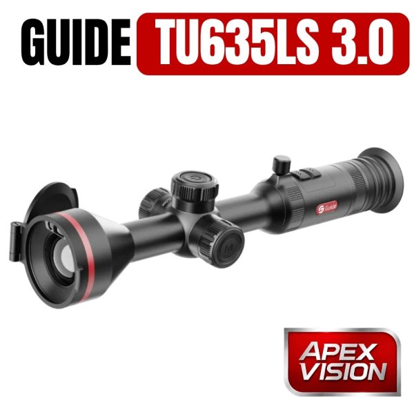 Guide TU635LS 3.0 Apex Vision Thermal Scope - 640x512, 15mK, 35mm LRF