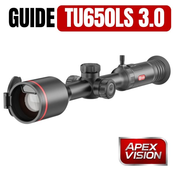 Guide TU650LS 3.0 Apex Vision Thermal Scope - 640x512, 15mK, 50mm LRF