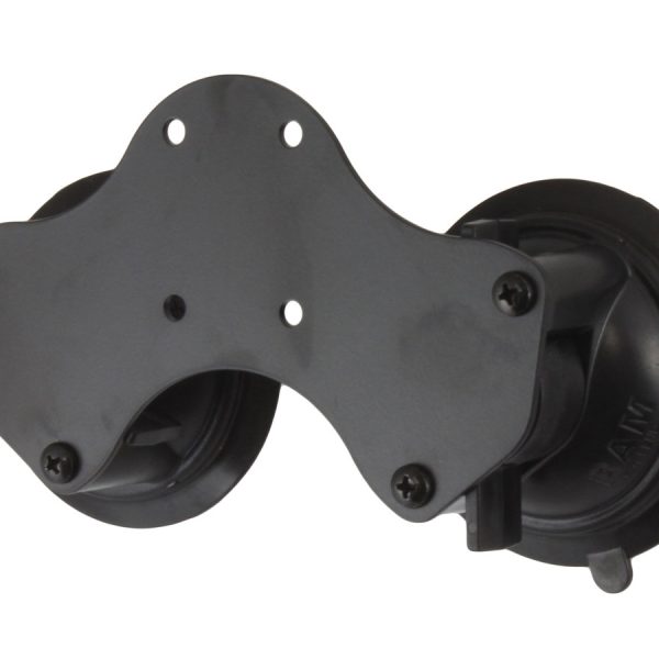B or C Size | Double Locking Suction Cup with Flat Plate