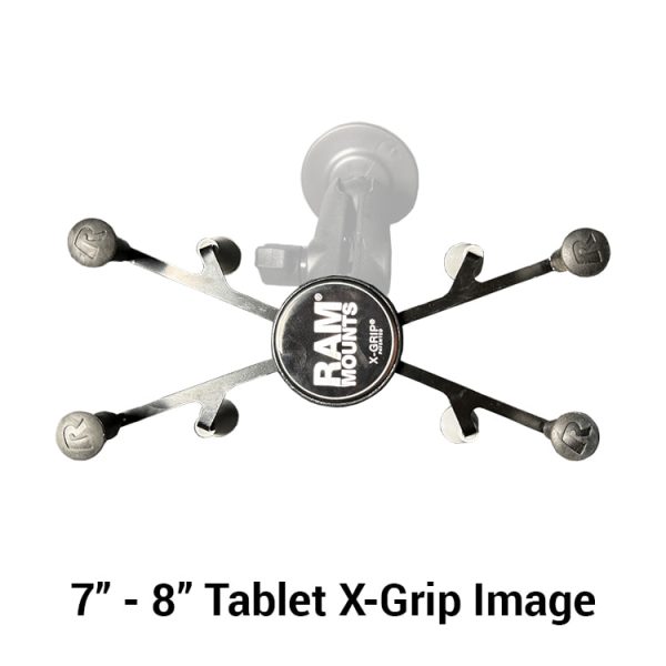 Alternative view of X-Grip Dual Suction Window Mount | C or B Sizes Available | Tablet Ram Mount